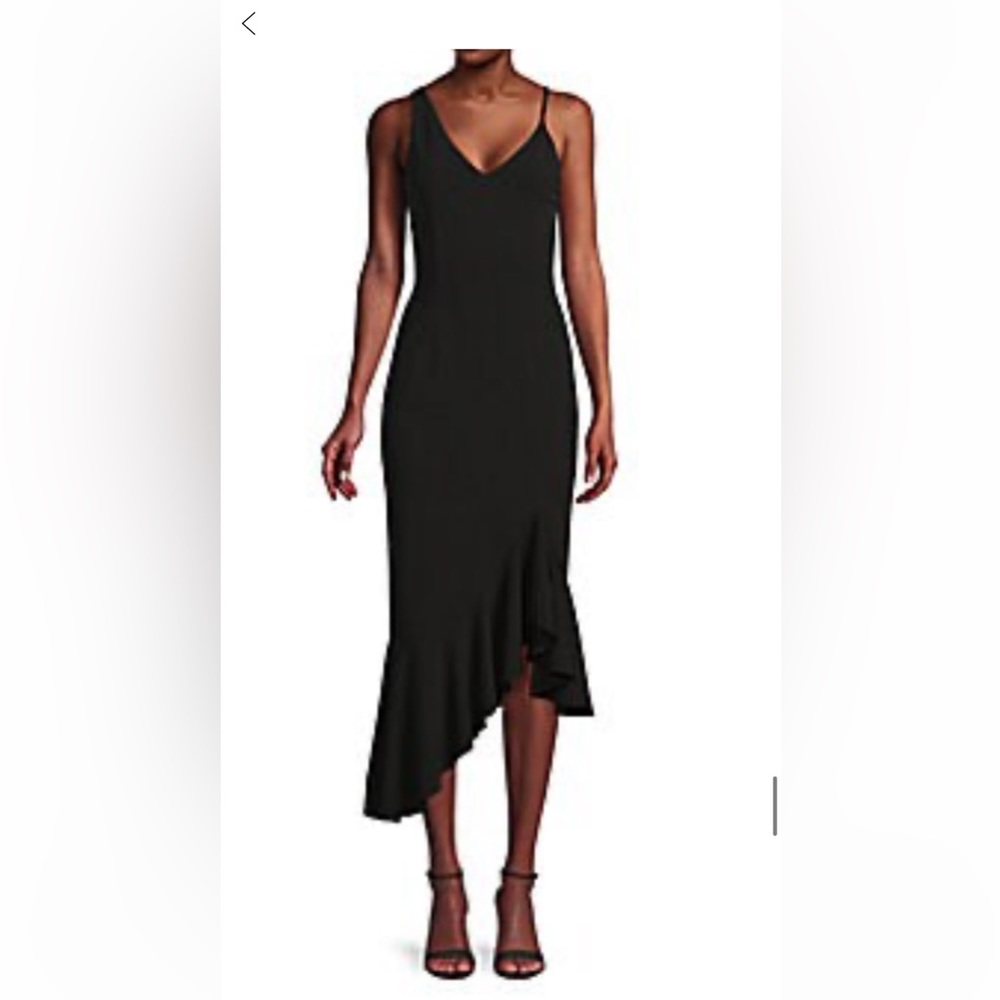 Woman’s black dress